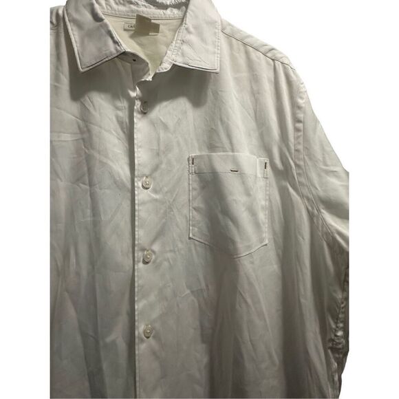 Carbon 2 Cobalt Large (L) White Button Down - Picture 3 of 8